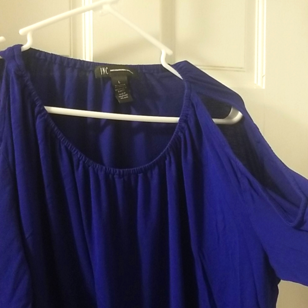 INC international concepts shoulderless long sl.